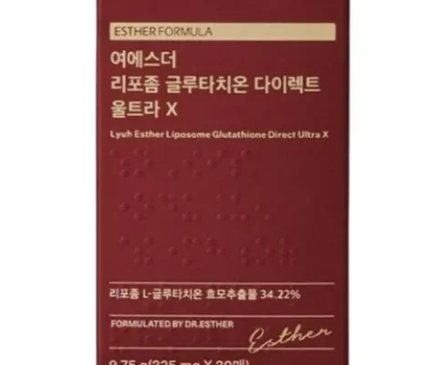 강추  여에스더 리포좀 글루타치온  울트라X 12박스 (325mg12박스  로즈마리 1박스 더 데일리