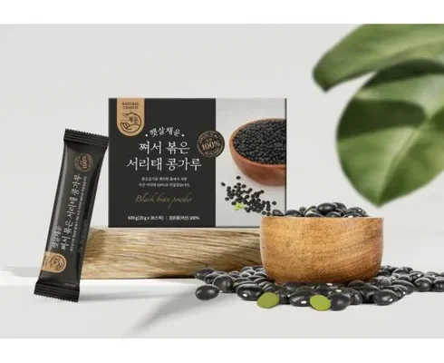 추천 쪄서 볶은 서리태 콩가루 500g x 4봉 데일리